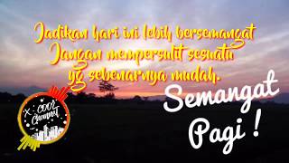 Story WA Selamat Pagi || Terbaru 2020