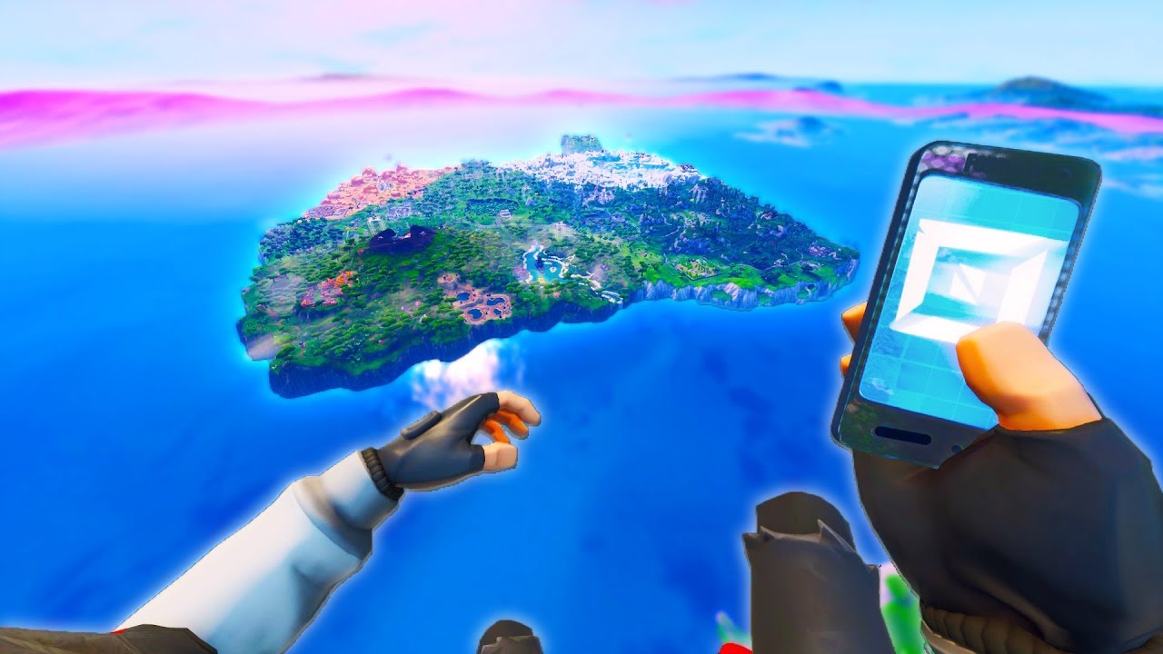 How To Glith The Phone Into The Fortnite World Death Runs Fortnite Codes Death Runs Fortnite Codes
