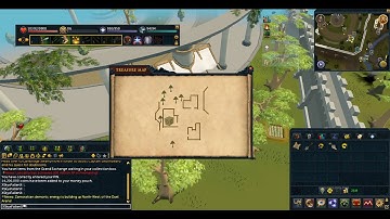 RuneScape clue scroll map location (Observatory)