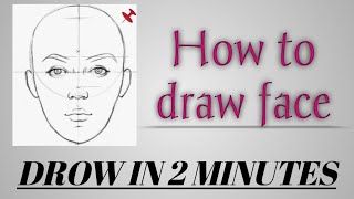 How to draw easy face | face drowing #drowing #face #howtodrow #easyfacedrawing