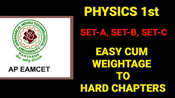 ap eamcet 2022 preparation|how to start EAMCET physics preparation #eamcet #eamcet_2022_preparation