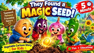They Planted a MAGIC Seed… You Won’t Believe What Happened Next! 🥔🍆🧅