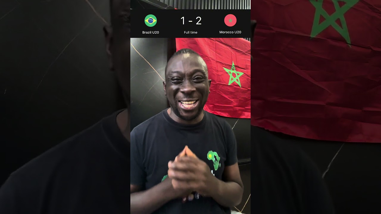 Бразилия U20 1-2 Марокко U20 || Atlas Lions шокирует весь мир, обыграв Испанию и Бразилию на чемп...