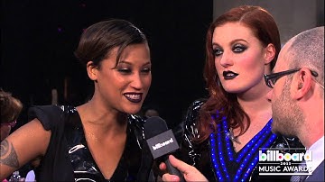 Icona Pop Backstage at the Billboard Music Awards 2013