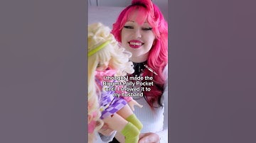 Tfw when everything I make is small in his hands #doll #custom #pollypocket #dollartist #artist #bjd