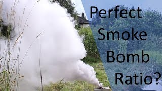 Smoke Bombs: Final Dissolved Ratio Testing (6/)
