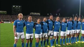 ANTHEM: Namibia belt out Land of the Brave