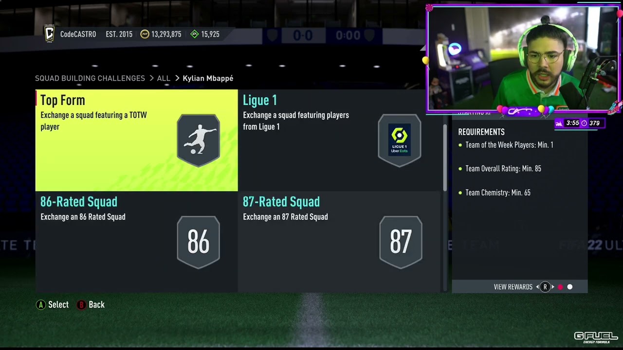 Castro left speechless by Mbappé sbc