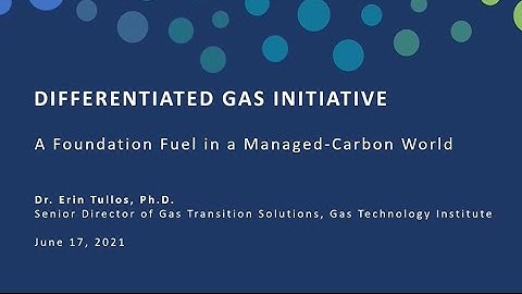 GTI’s Differentiated Gas Initiative: A pathway from estimated to actual methane emissions