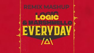 Marshmello Ft Logic  Everyday vkrant Remix Mashup