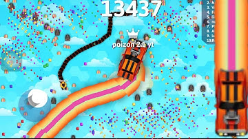 Snake.io New Racing Car Skine Unlock.NEW EVENT GAMEPLAY SNAKE.IO#snakeio #snakeiovideo