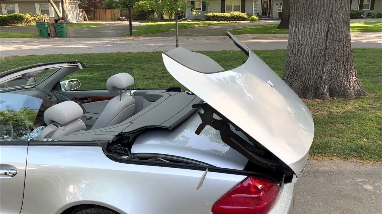 SL500 Convertible Top Operation YouTube