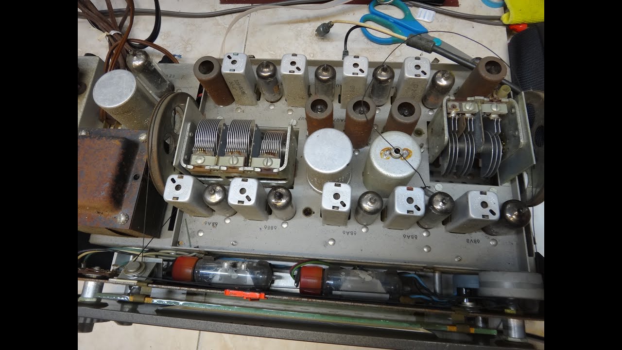 (#2) Ampex Model 008 Mono Tube Tuner & Ampex Model 520 Multiplex Decoder.