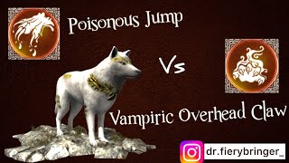 The Wolf-  || Jump Claw Vs Vampiric Overhead Claw|| Basic Claw || The Wolf Online Simulator. 🐺 screenshot 1