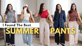 Most Versatile Linen Feel Pants | 15 Outfit Ideas | How To Style