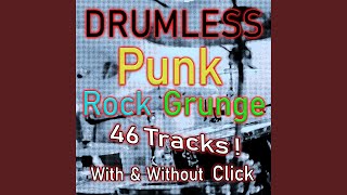Classic Punk Rock Drumless Backing Tracks 160 BPM