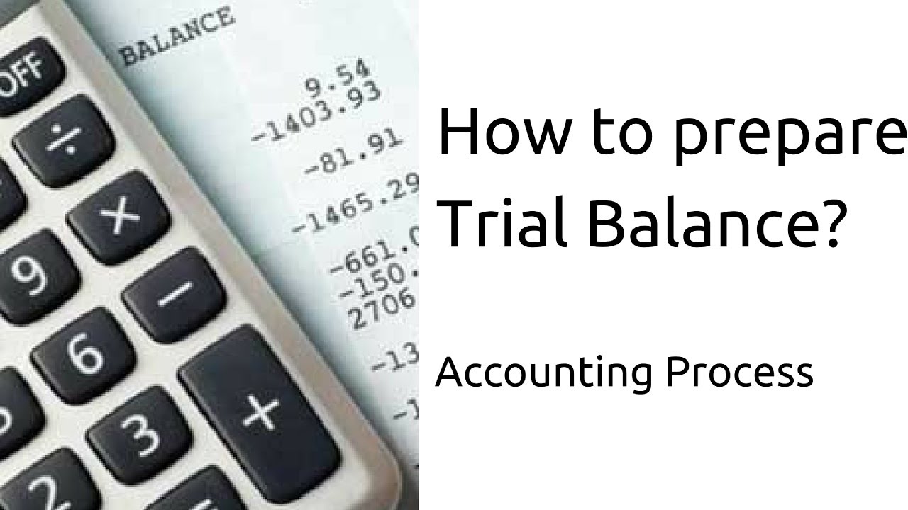 Learn Methods of Preparing Trial Balance Journal CA CPT CS & CMA