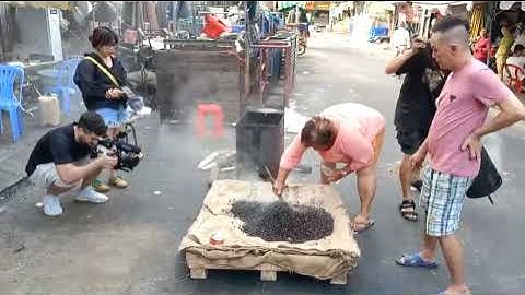 Cà phê vợt Ba Lù #03 : Rang cà phê thủ công - hoành thành một mẻ rang