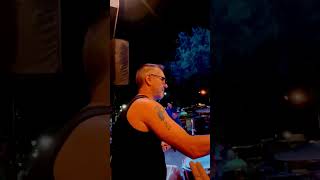 Drum Cover Of Sting Fragile During A Gig In France