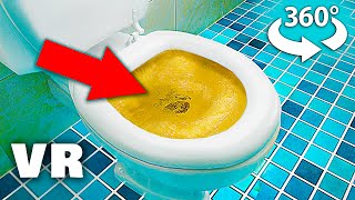 VR 360° FLUSHED DOWN THE TOILET