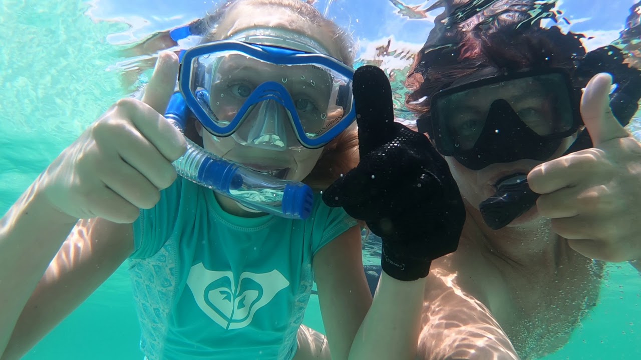 Snorkeling at the Destin Jetties raw video 2 YouTube