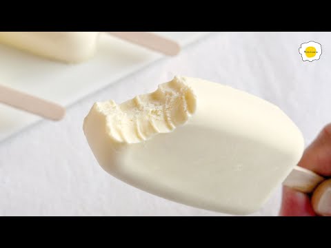 Milk Ice Cream Recipe  Recette de glace au lait Receta de Helado de Leche