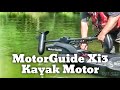MotorGuide Xi3 Kayak Motor - Installation Video