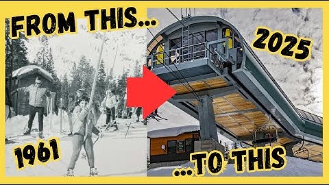 HISTORY of chairlifts at Alpine Meadows! (HOW DID IT HAPPEN?)