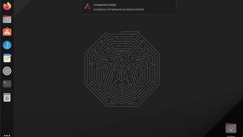 How to fix activation of network connection failed in ubuntu virtualbox
