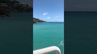 Drone footage Puerto Plata and St Thomas Virgin Islands cruise port #cruise #norwegianencore