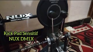 NUX DM1X MODIF | Kick Pad Responsif Untuk Double Pedal