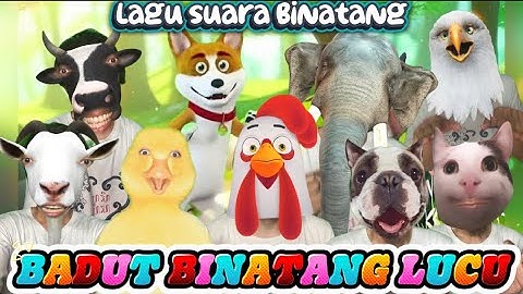 SUARA BINATANG - Lagu Untuk Anak anak, Lagu Lucu #suarabinatang #laguanak #kbeebsingtv