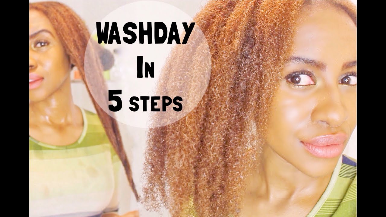 5 Step Wash Day Routine for my 4C Natural Hair