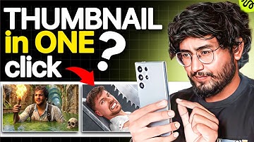 I Made Thumbnails Like Top YouTubers Without Any Skills or Software!