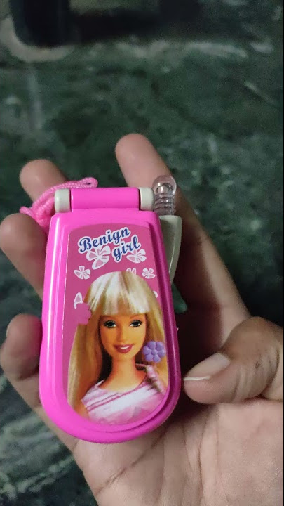 Mainan telepon Barbie | Ponsel pintar impian anak-anak era 90-an