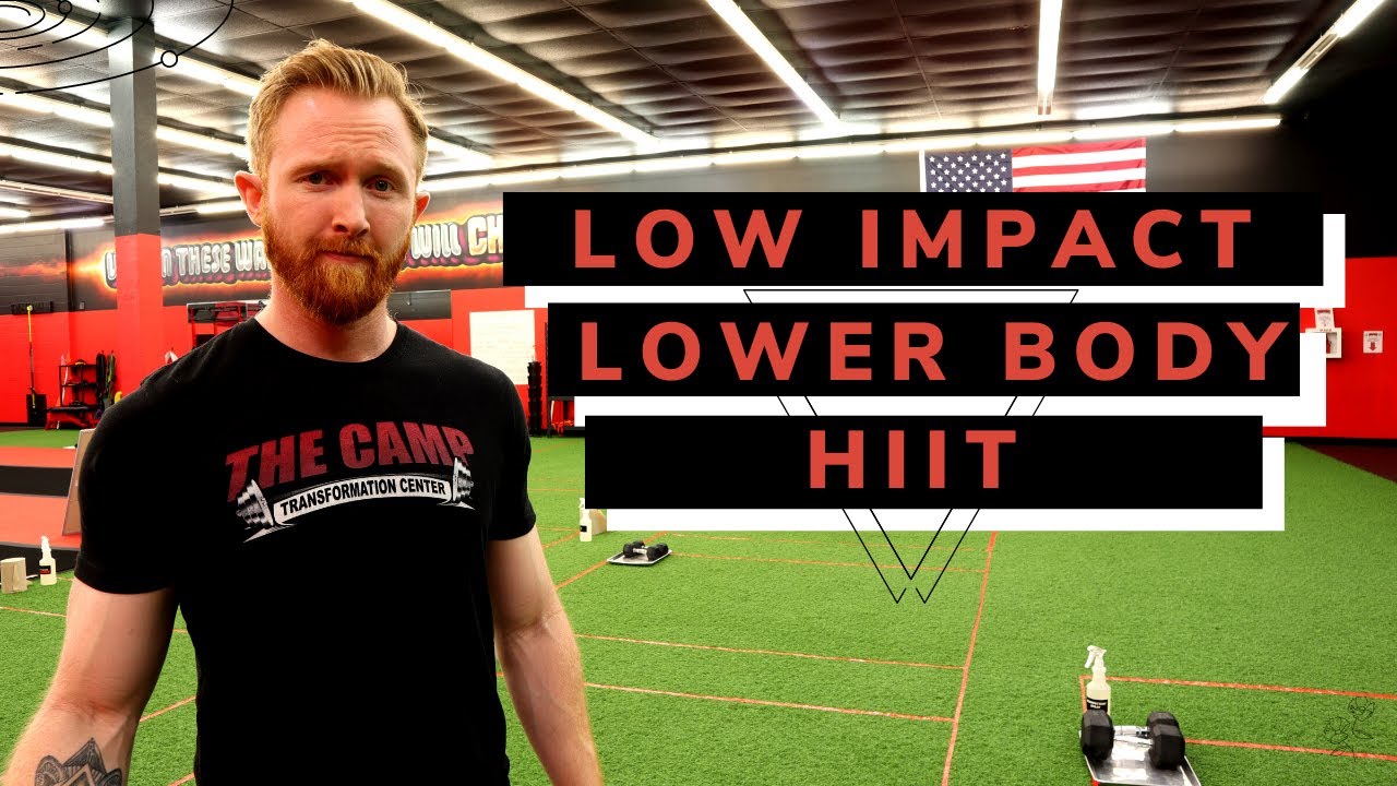 Lower Body Workout | No Jumping, No Equipment | HIIT | The Camp Transformation Center