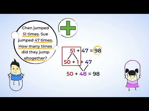 Using your mighty mental math brain! - mental math strategies | MightyOwl Math | 2nd Grade