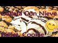 Postre De Galleta Con Nieve... Skillet Cookie