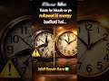 “Ghar Me Broken Clock Ya Band Ghadi Hai? 😳⏰ Vastu Says Progress Ruk Sakti Hai! 😳””#shots