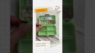 USANA Apple Green Pill Box