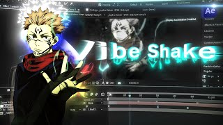Celebrity SMOOTH Vibe Shake in After Effect | AMV | Tutorial | XXAHID Wealth
