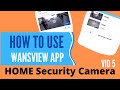 How to USE the APP-5 | Wansview Security Camera - VID 5 | #shorts