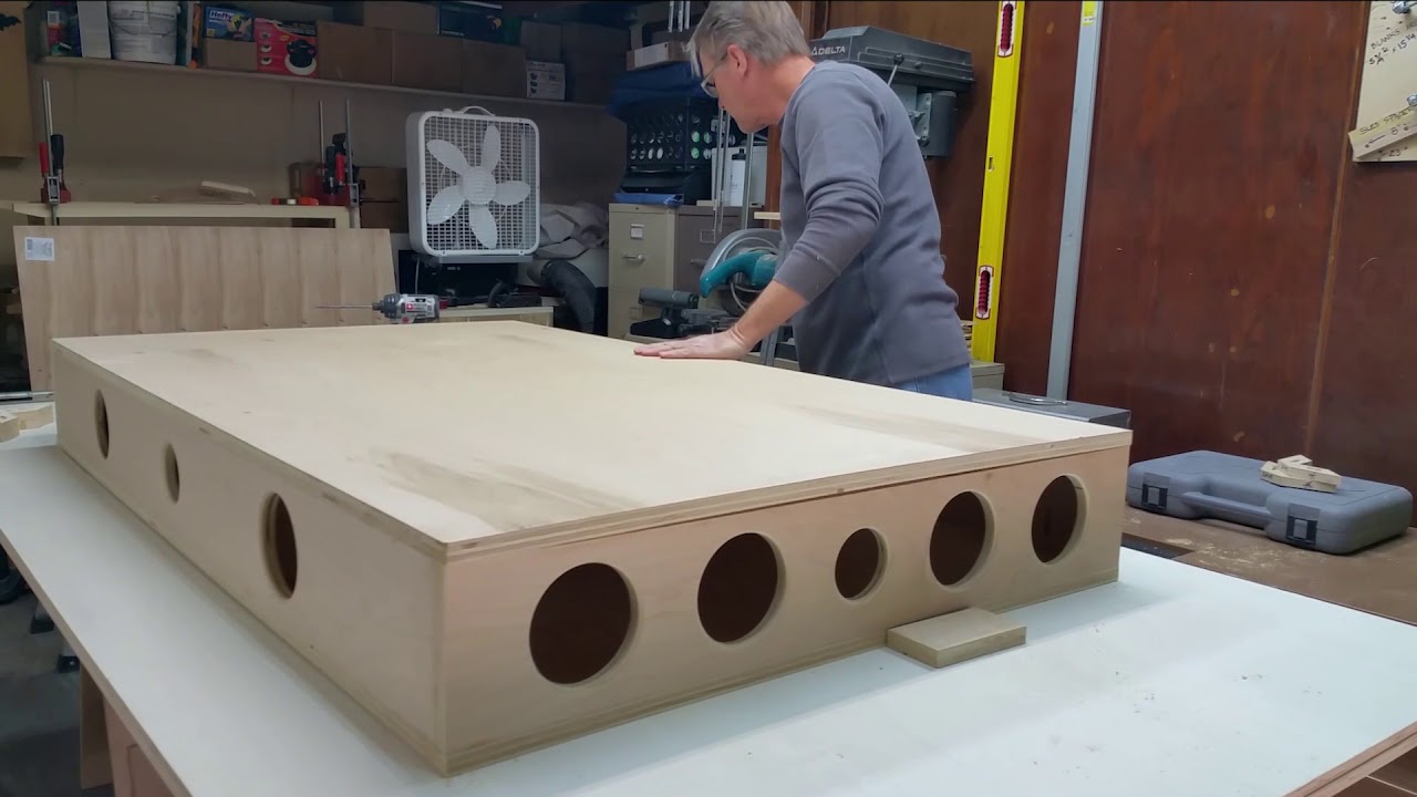 Plywood Sawhorse Assembly Table Workbench Crosscut Table Project