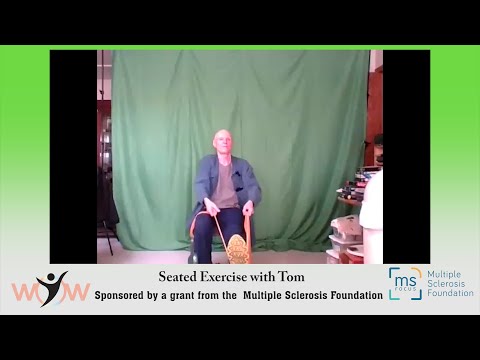 20250128 Seated Exercise with Tom sponsored by the Multiple Sclerosis Foundation