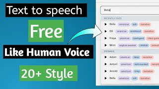 Eleven labs Text To Speech Tutorial part 2 / Eleven labs soft Ai voice screenshot 2