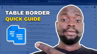 How to Add Borders to Tables in Google Docs (Customize Your Grids!)