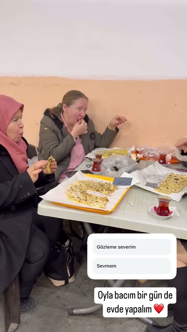 Oyla bacım bir gün de evde yapalım ❤️