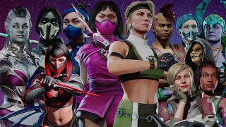 Ladies of Mortal Kombat 11-Edit/Fancam mk11-one dance intros/victory poses