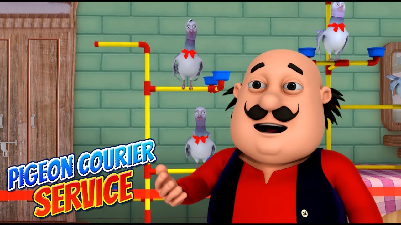 Motu Patlu in Hindi       Hindi Cartoon  Pigeon Courier Service