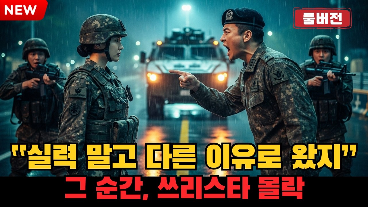 [실화] 707 특임대｜“실력 말고 다른 이유로 왔지” 만취한 준장의 선 넘은 발언… 그 순간, 쓰리스타의 몰락이 시작됐다[오디오북] [반전사연] [감동사연]